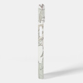 植物性薄紫イラストレーション- Case-Mate iPhoneケース (裏面 / 右)