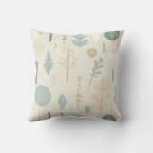 植物性調和 – ミニマリストクッション クッション (裏面)