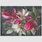 植物性赤と白花束の切り離 薄葉紙 (正面)