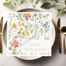 植物性野草の赤ちゃんシャワー