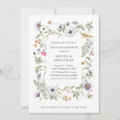 植物性野草 |カップルエレガントシャワー 招待状 (正面)
