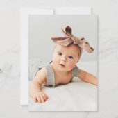 植物性野草 |バプテスマエレガントの写真バック 招待状 (裏面)