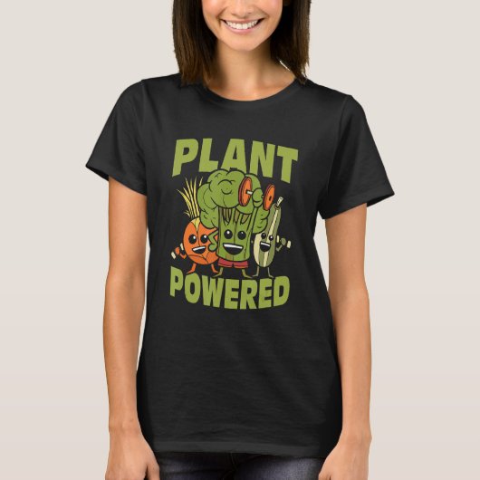 植物性野菜ビーガニズム Tシャツ (正面)