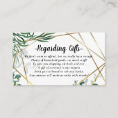 植物性金ゴールドハネムーンファンドカード エンクロージャーカード (正面)