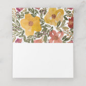 植物性開花絵画ズ プレイスカード (内部開封)