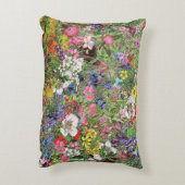 植物性開花自然野草 アクセントクッション (裏面(縦))