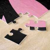 植物性離れのカラフル、シームレスなパターン。 ジグソーパズル (側面)