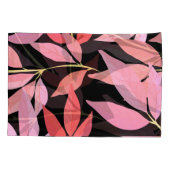 植物性離れのカラフル、シームレスなパターン。 枕カバー (裏面)