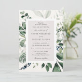 植物性離れ植物と緑結婚の 招待状 (スタンド正面)
