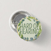 植物性難聴懸命 缶バッジ (正面&裏面)