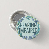 植物性青離れ色聴覚障害 缶バッジ (正面&裏面)