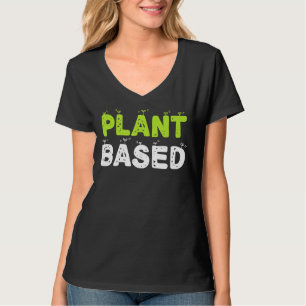植物性食べ果物野菜ベジタリアン Tシャツ
