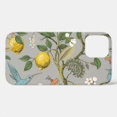 植物性鳥類の花:描ヴィンテージ壁紙 Case-Mate iPhoneケース (裏面 (横))