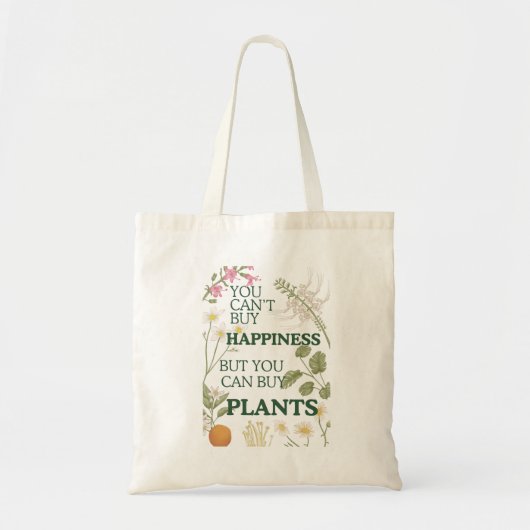 植物愛好家と庭師のためのトートバッグ トートバッグ (正面)