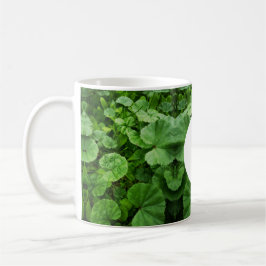 植物愛好家のイニシャル入りマグカップ コーヒーマグカップ