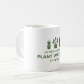 植物愛好家のコーヒーマグ コーヒーマグカップ (正面左)