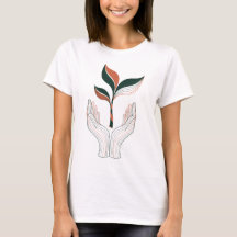 植物愛好家シャツ | シンプルなアースデイTシャツ | 自然
