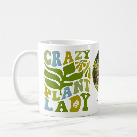 植物愛好家フォトマグカップ コーヒーマグカップ (左)