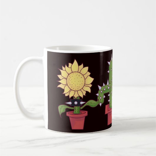 植物愛好家 コーヒーマグカップ (左)