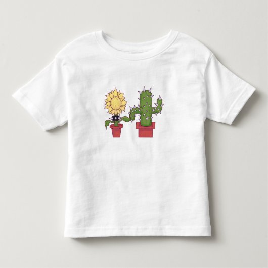 植物愛好家 トドラーTシャツ (正面)