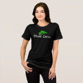 植物愛好家 トライブレンドTシャツ (正面全面)