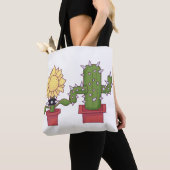 植物愛好家 トートバッグ (クローズアップ)