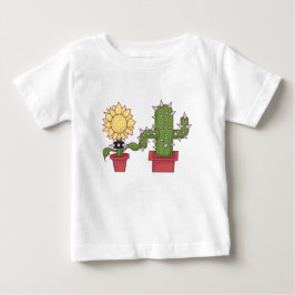 植物愛好家 ベビーTシャツ