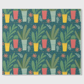 植物愛好家 ラッピングペーパー (フラット)