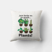 植物救済は植物を育てる クッション (裏面)