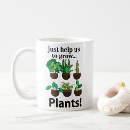植物救済は植物を育てる コーヒーマグカップ