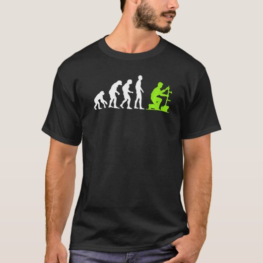 植物整備士進化鉛工 Tシャツ (正面)