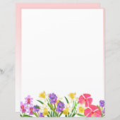 植物文房具紙 (正面/裏面)