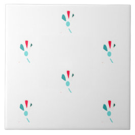 植物文様セラミックタイル タイル