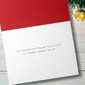 植物書道楽しいクリスマスの非写真 シーズンカード