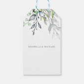 植物書道結婚有難う ギフトタグ (裏面)