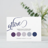 植物月光 |ゴシックフローラ結婚の服装 エンクロージャーカード (スタンド正面)