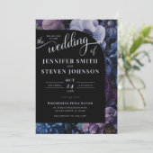 植物月光 |ゴシックフローラ結婚ズ 招待状 (スタンド正面)