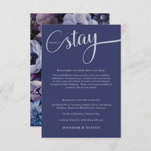 植物月光 |ゴシック様式のフローラ施設 エンクロージャーカード (正面/裏面)