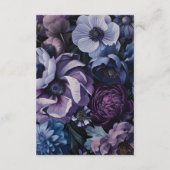 植物月光 |ゴシック様式のフローラ施設 エンクロージャーカード (裏面)