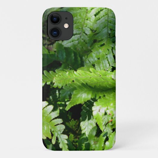 植物林の緑の春グリーンシダ Case-Mate iPhoneケース (裏面)