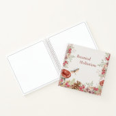 植物林スパイラルノート ノートブック (内部)