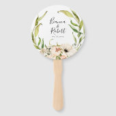 植物林フローラリース結婚ズハンドファン ハンドファン (正面)