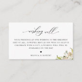 植物林フローラ結婚の願い井戸 エンクロージャーカード (正面)