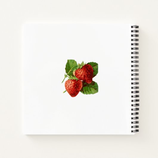 植物果実レシピ整理体 ノートブック (裏面)