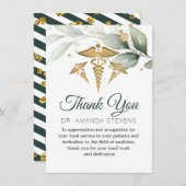 植物株エレガント属医師サンキューカード サンキューカード (正面/裏面)