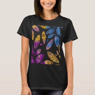 植物株カラフルの模様 Tシャツ