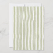 植物植物と鳥の誕生日招待状 招待状 (裏面)