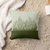 植物植物イラストレーション枕 クッション (ブランケット)