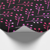 植物模様 ラッピングペーパー (角)