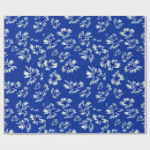 植物模様 ラッピングペーパー (フラット)